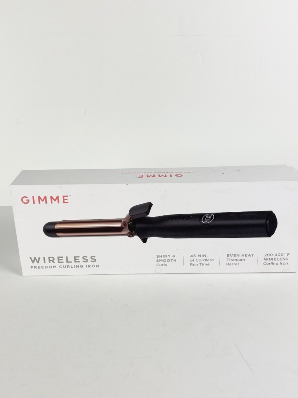 Gimme Beauty Wireless Freedom 1" Hair Beauty Curling Iron